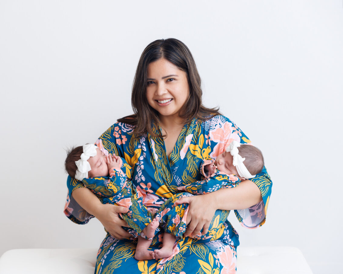 Cocomoon Hawaii newborn photoshoot twins